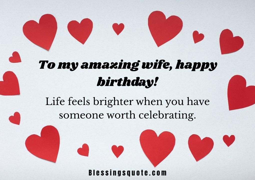 Heartfelt, Funny & Sweet Happy Birthday Images for Your Wife
