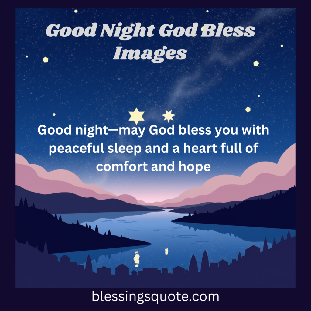 Good Night God Bless Images
