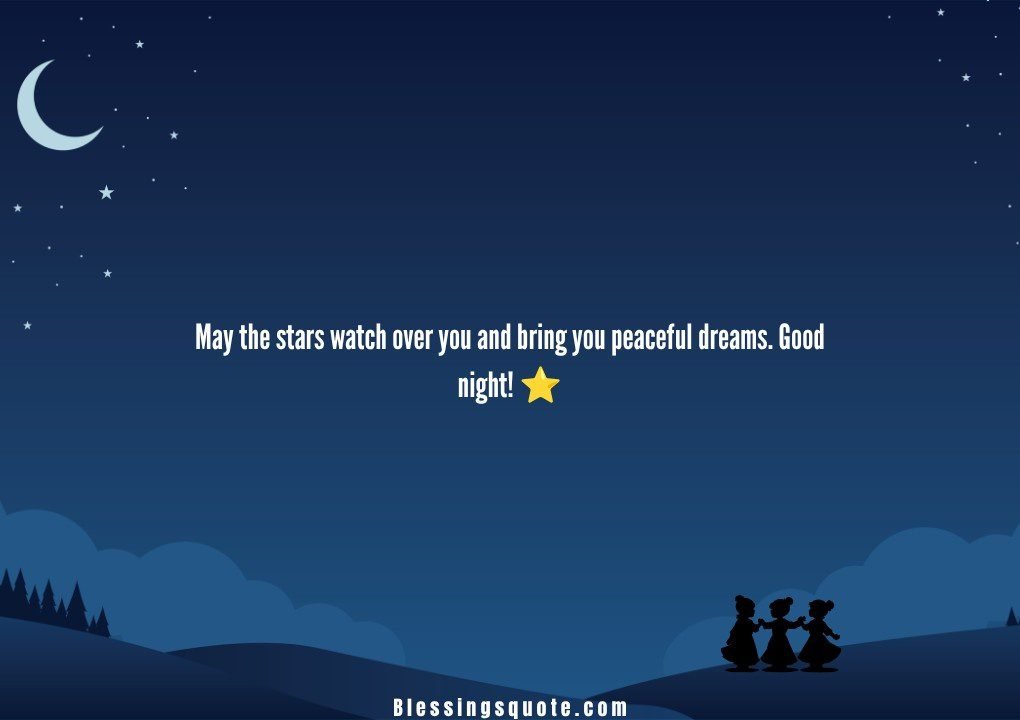 Beautiful Good Night Messages for Sister