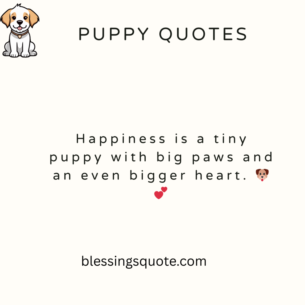 Puppy Quotes