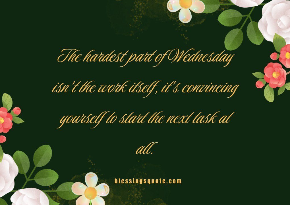 Positive Wednesday Blessings
