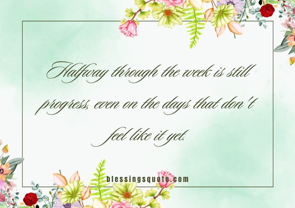 Positive Wednesday Blessings