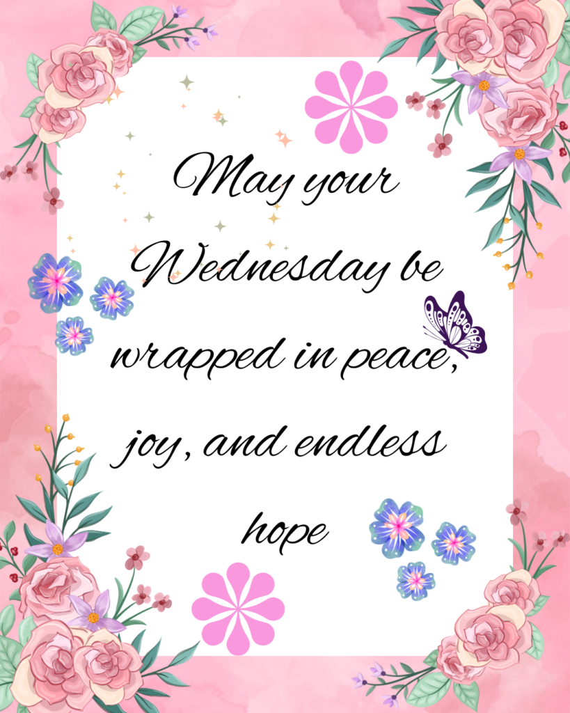 Beautiful Wednesday Blessings Images