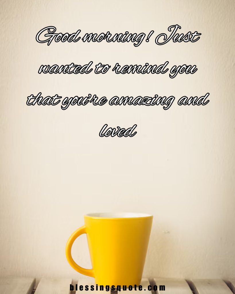 Cute Good Morning Texts