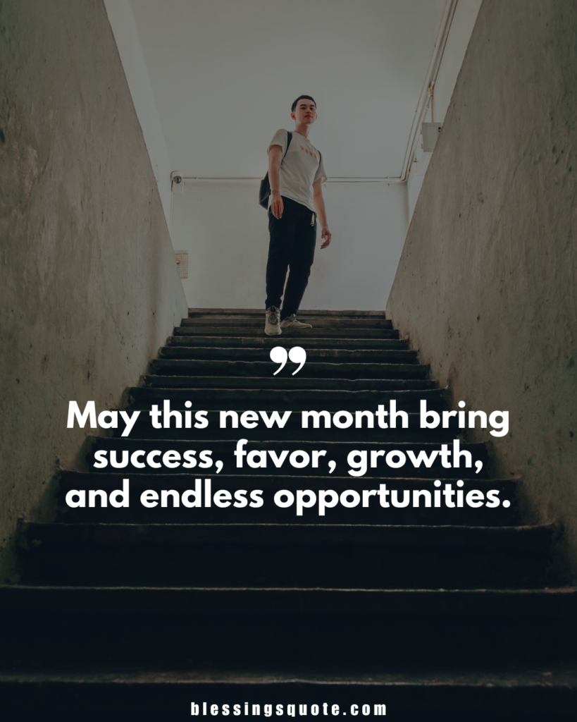 Happy New Month, Prayers for Success 