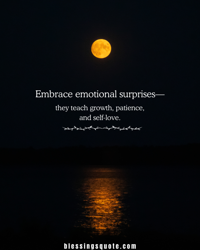Making Peace with Emotional Surprises