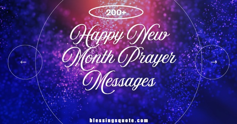 210+ Happy New Month Prayers Messages 2026