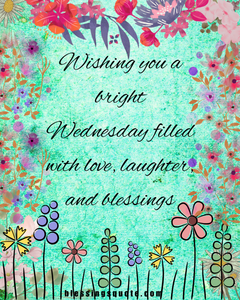 Beautiful Wednesday Blessings Images
