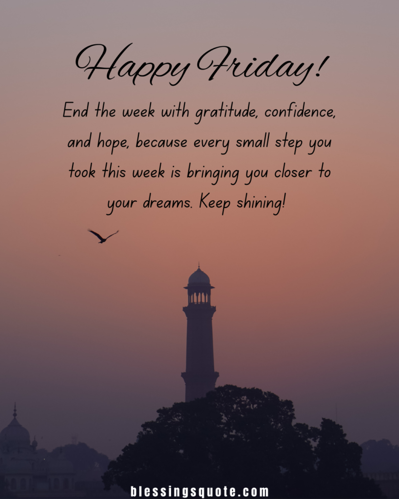 Inspiring Friday Greetings 