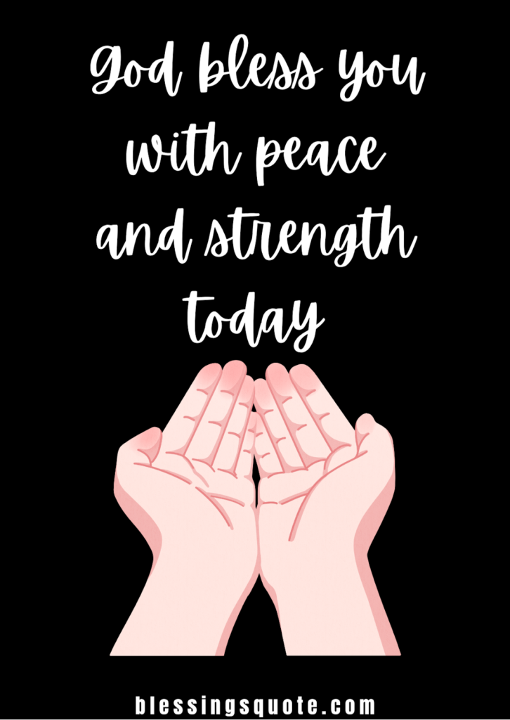 Short and Memorable God Blessing Quotes