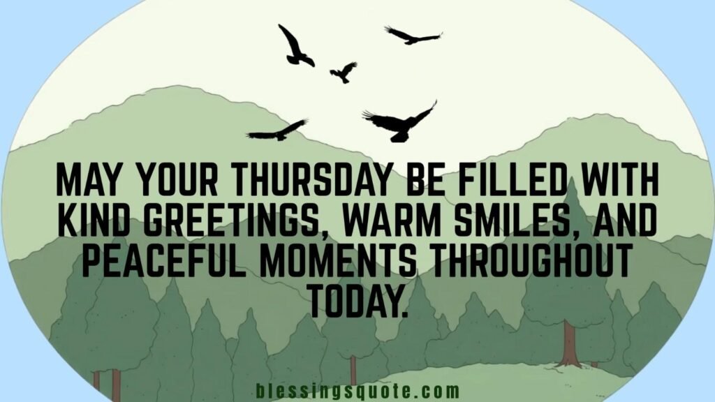 Thursday Greetings and Blessings 