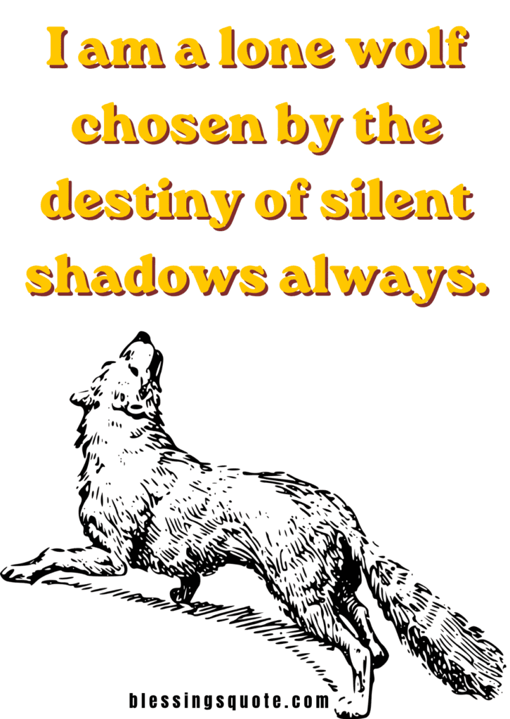 Cringe Lone Wolf Quotes
