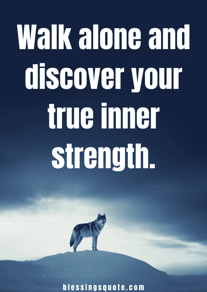 Lone Wolf Quotes Short