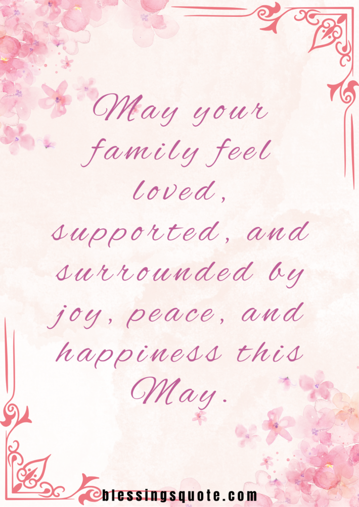 Creating Your Own Heartfelt May Blessings