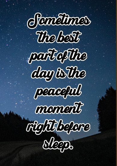 Good Night Blessings