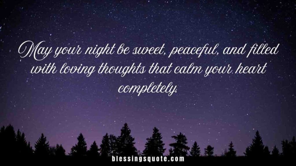 Sweet Good Night Blessings