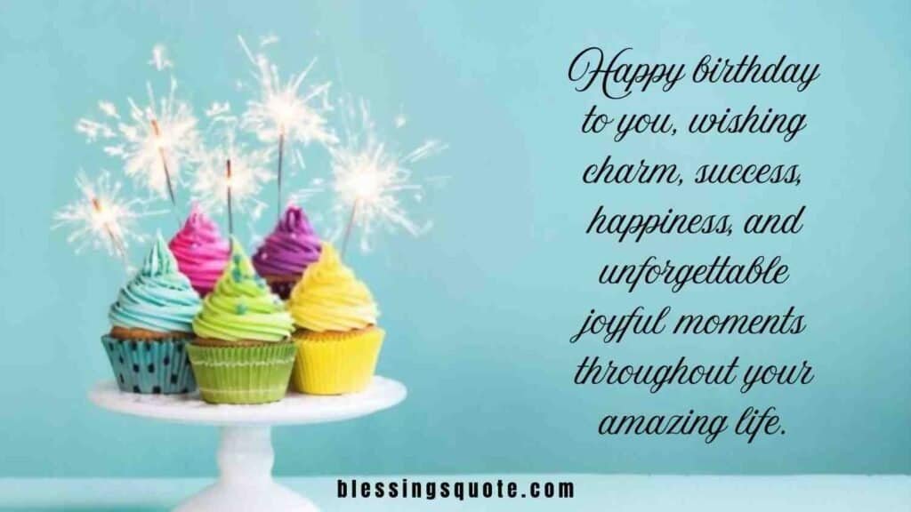 Charming Birthday Wishes for Him'