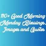 Monday blessings