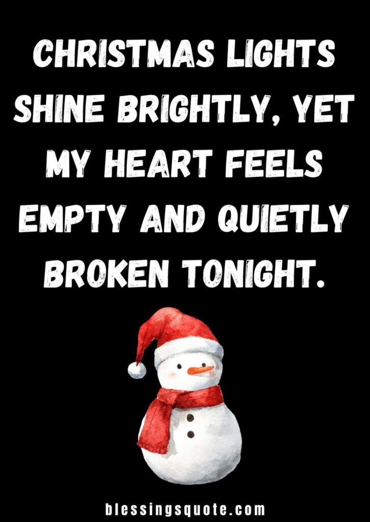 Sad Christmas Quotes for Instagram