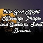 Good Night Blessings