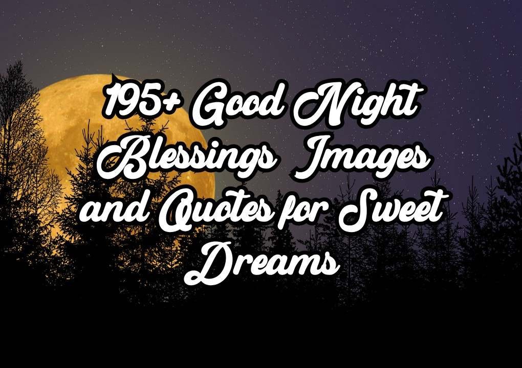 Good Night Blessings