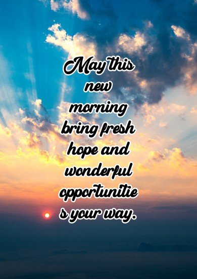Good Morning Blessings
