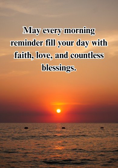 Good Morning Blessings