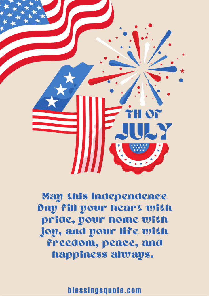4th of July Blessings and Quotes for Independence Day