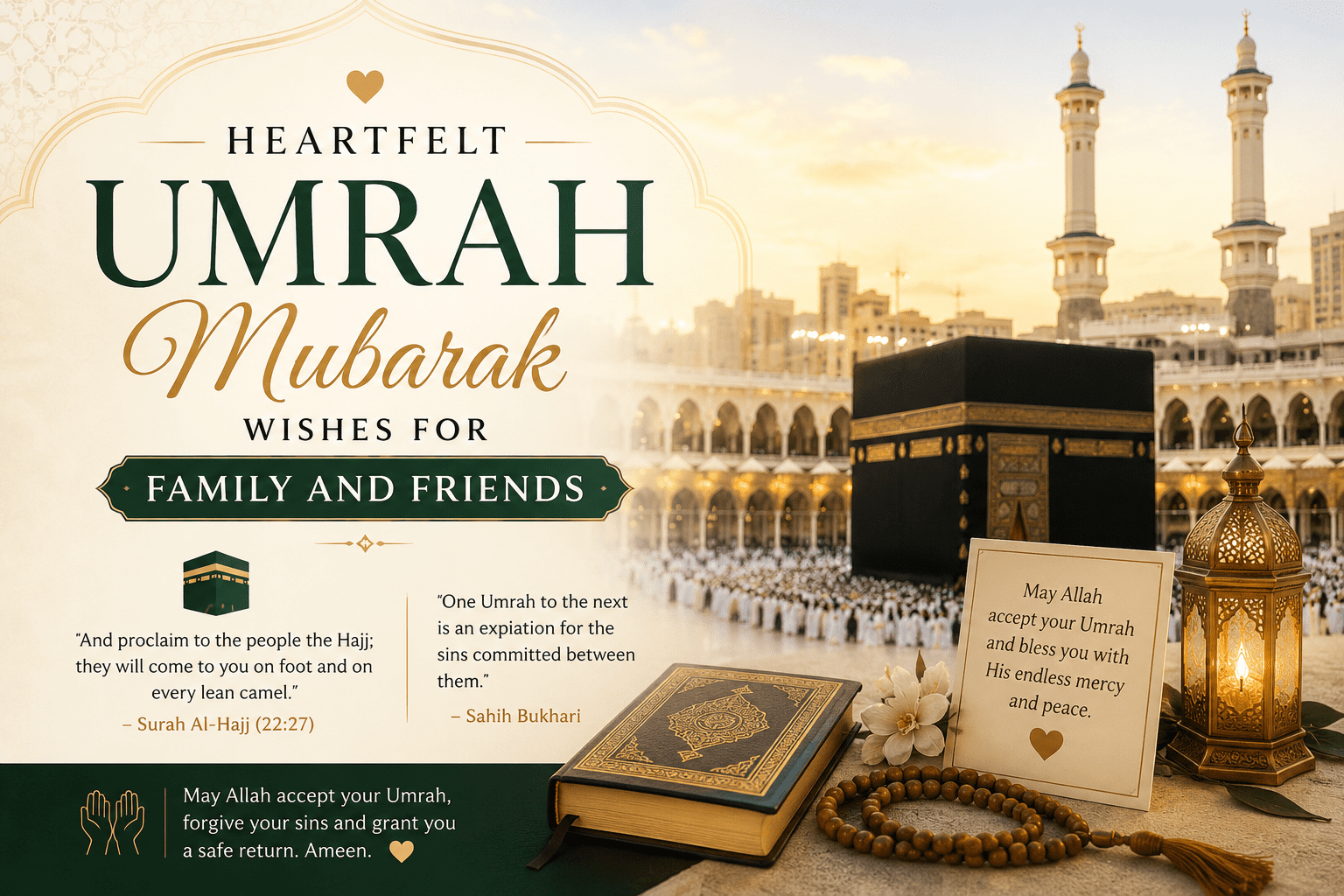 Umrah Mubarak Wishes