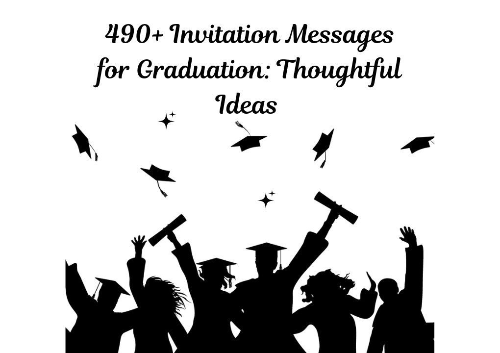 invitation message for graduation