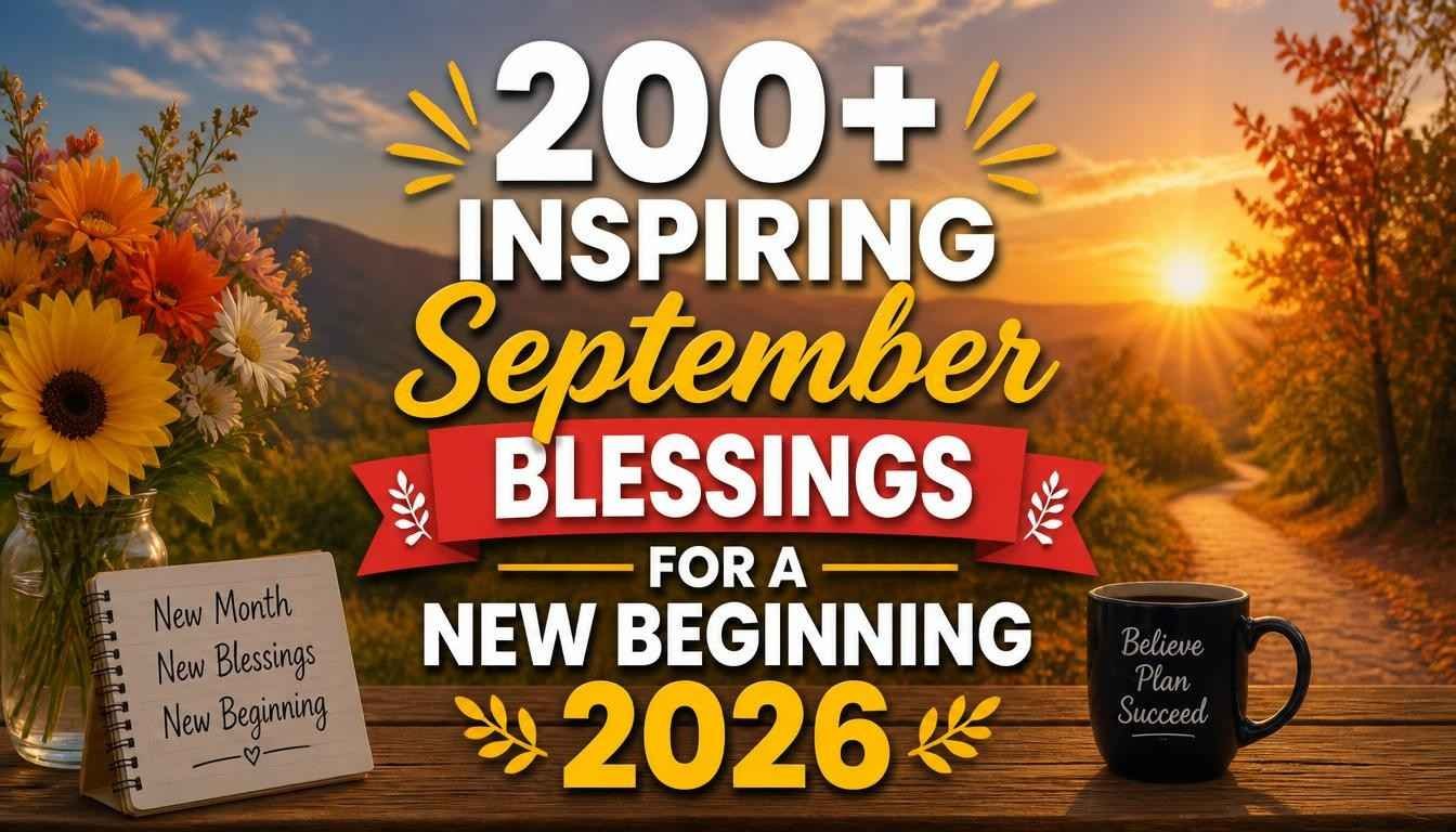 200+ Inspiring September Blessings for a New Beginning 2026