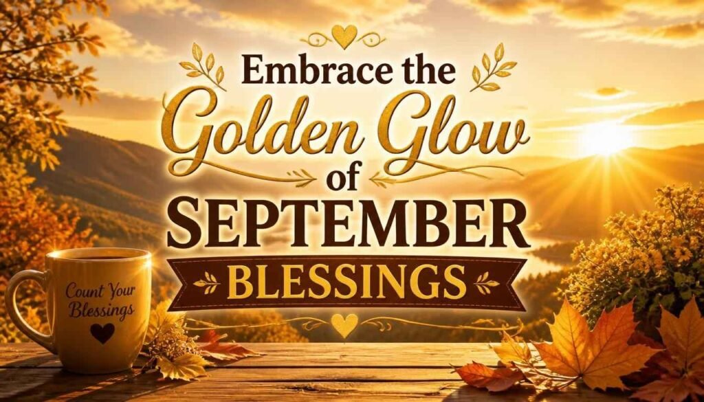Embrace the Golden Glow of September Blessings