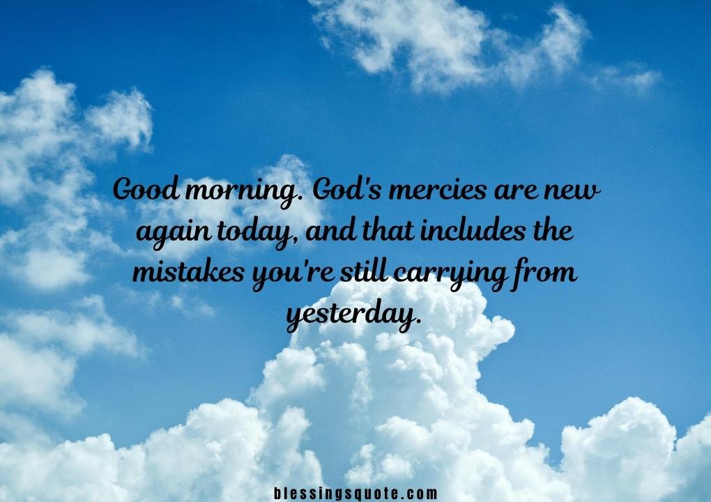 good morning god loves us