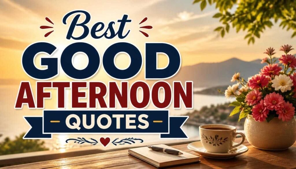Best Good Afternoon Quotes