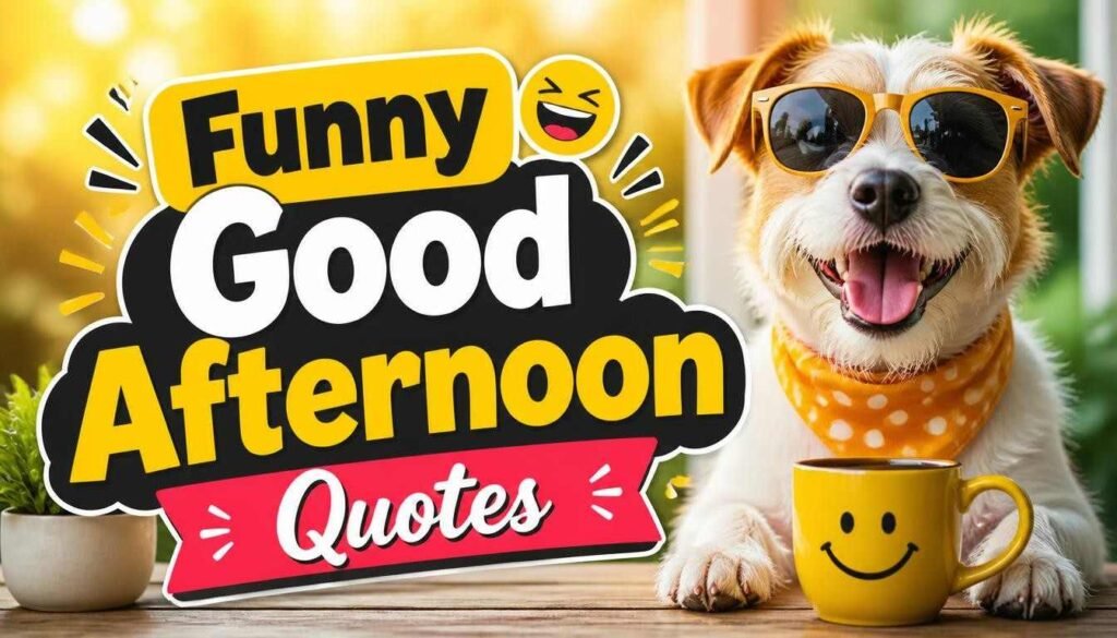 Funny Good Afternoon Quotes