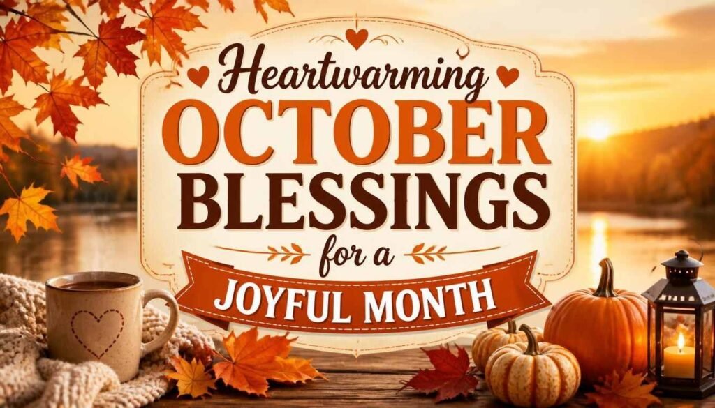 Heartwarming October Blessings for a Joyful Month