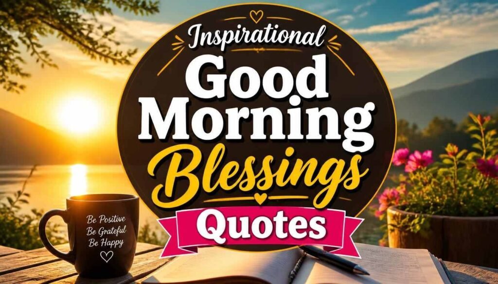 Inspirational Good Morning Blessings Quotes
