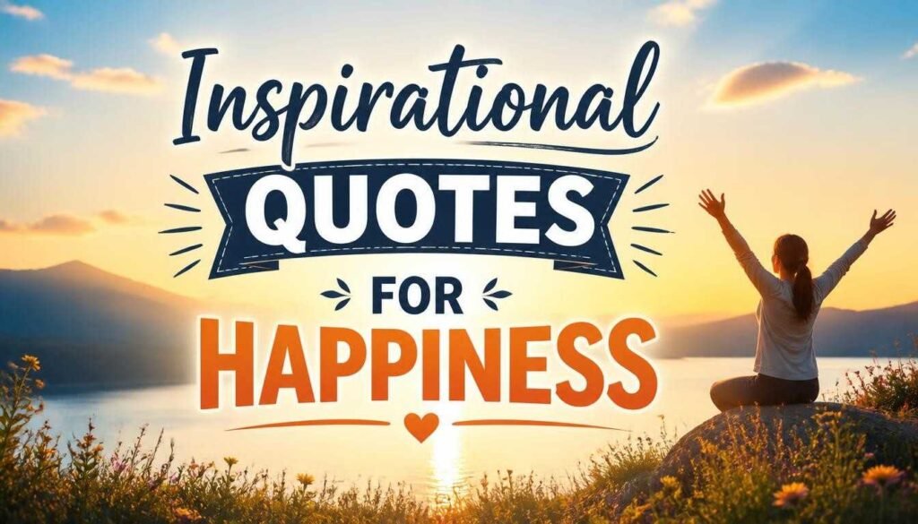 Inspirational Quotes For Happiness