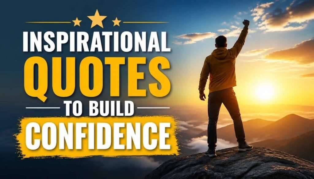 Inspirational Quotes To Build Confidence