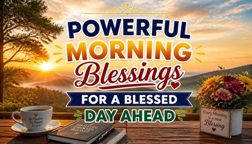 Powerful Morning Blessings For A Blessed Day Ahead