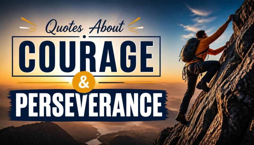 Quotes About Courage and Perseverance
