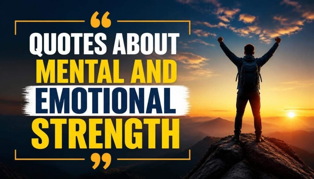 Quotes About Mental and Emotional Strength