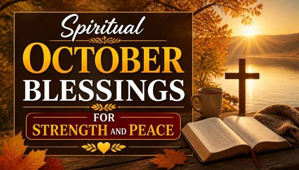 Spiritual October Blessings for Strength and Peace