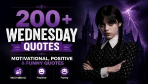 200+ Wednesday Quotes: Motivational, Positive & Funny Quotes