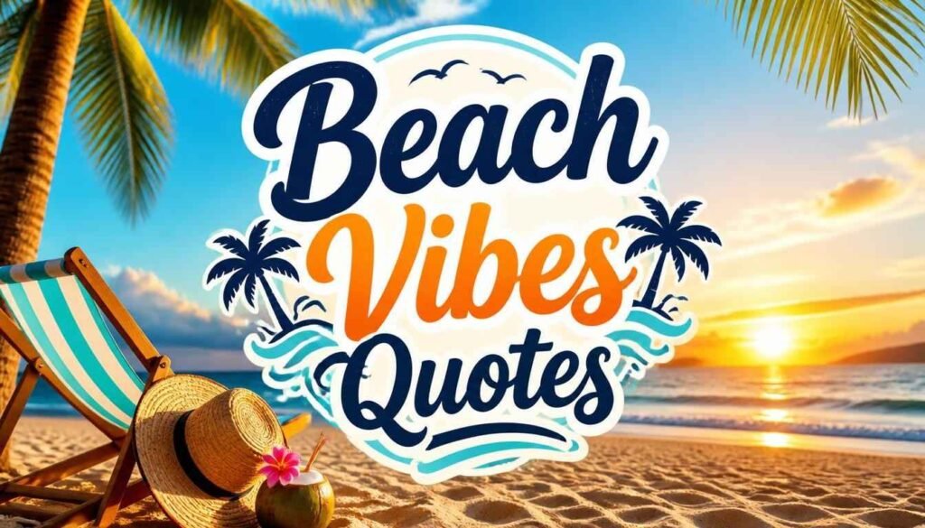 Beach Vibes Quotes