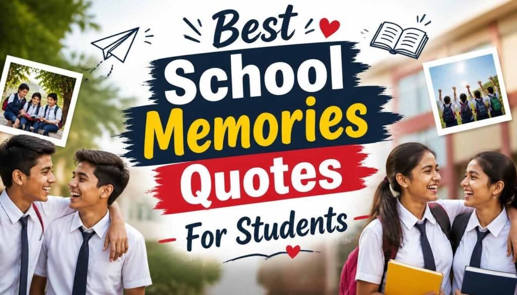 Best School Memories Quotes For Students