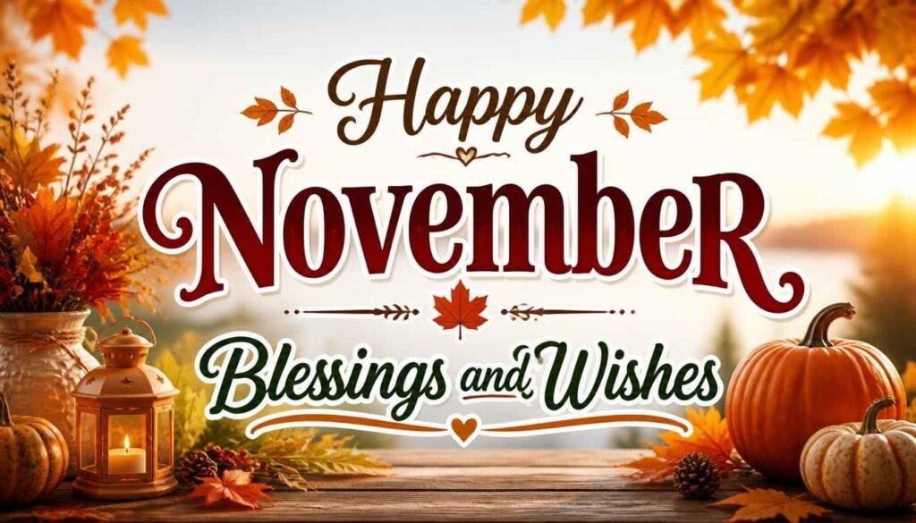 Happy November Blessings and Wishes