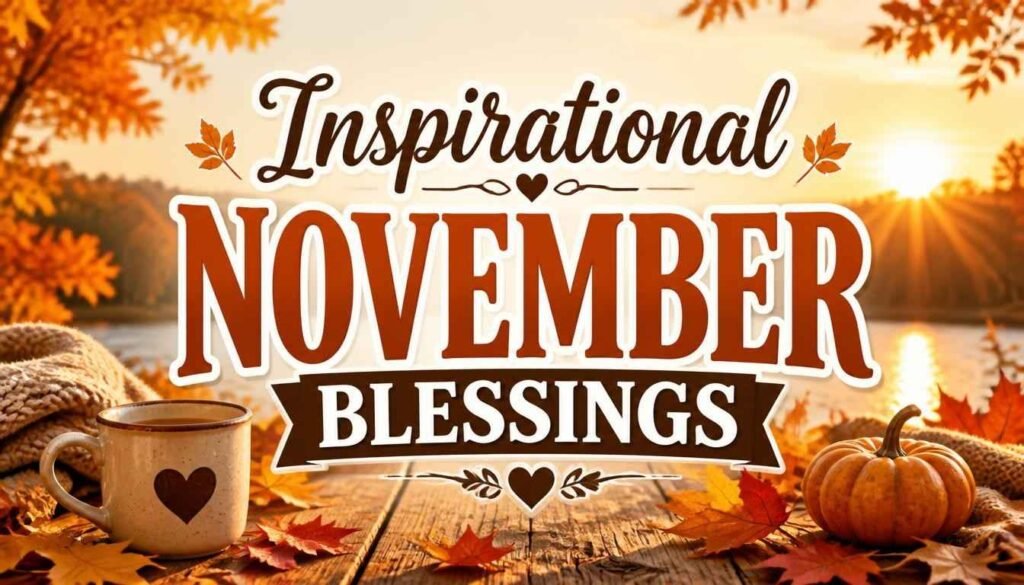 Inspirational November Blessings