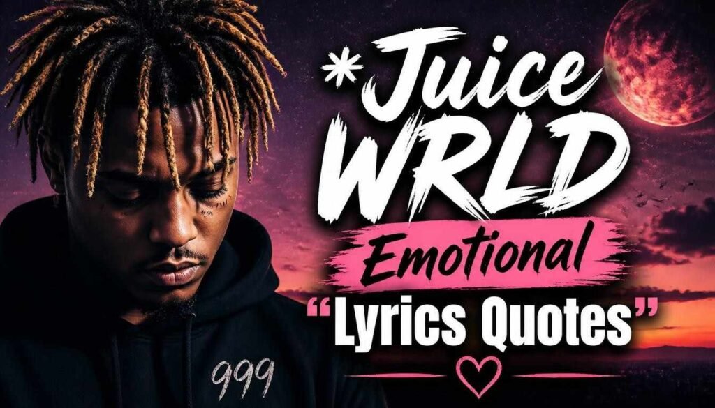 Juice WRLD Emotional Lyrics Quotes
