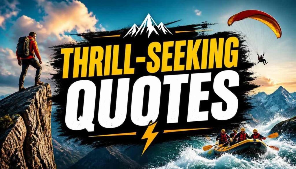 Thrill-Seeking Quotes